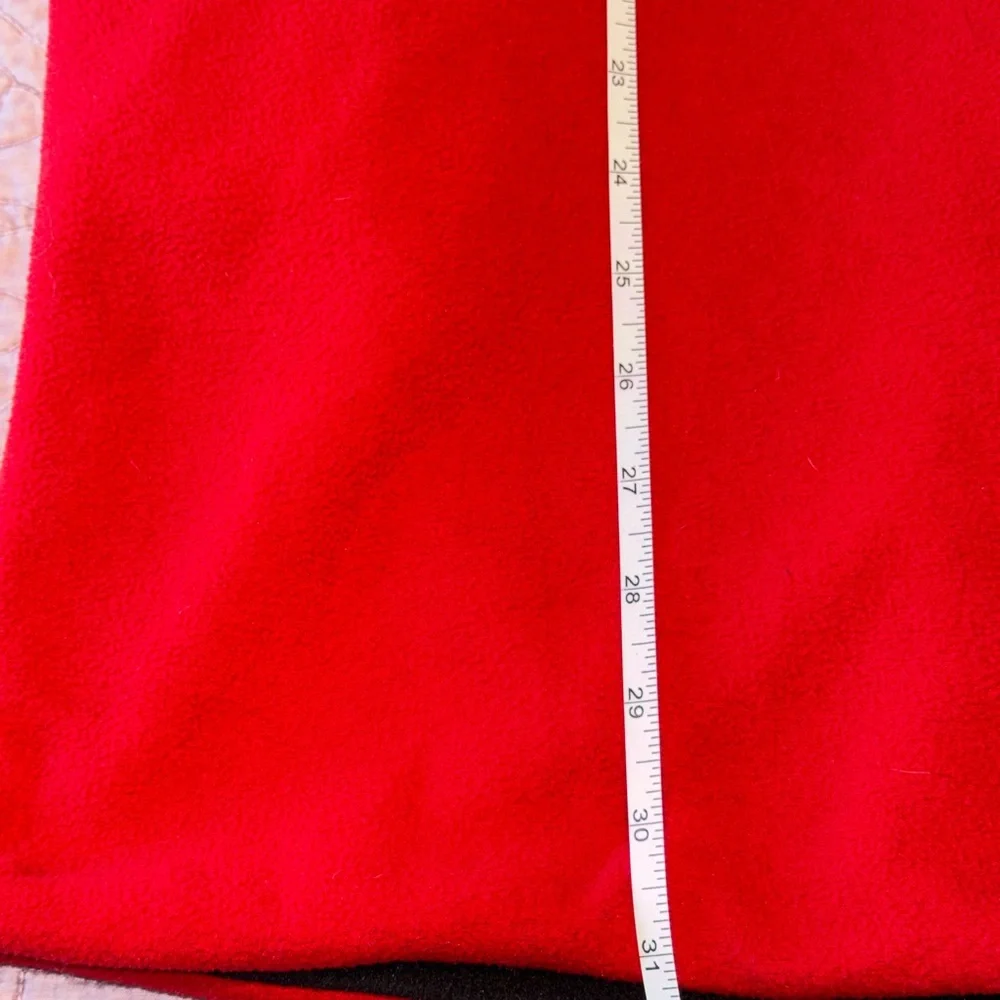 Cuddl Duds Black and Red Women's Reversible open cardigan - Picture 13 of 15